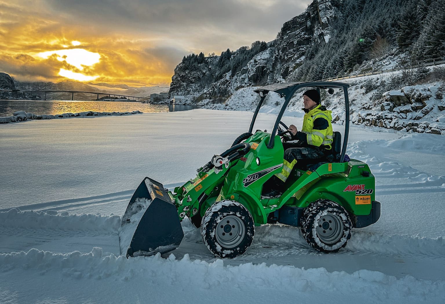 snømåking måløy og nordfjordeid